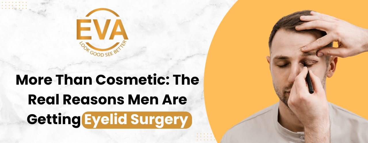 More Than Cosmetic: The Real Reasons Men Are Getting Eyelid Surgery