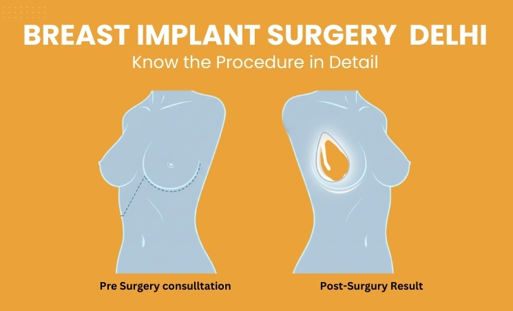 Breast Implant Surgery Delhi: Know the Procedure in Detail