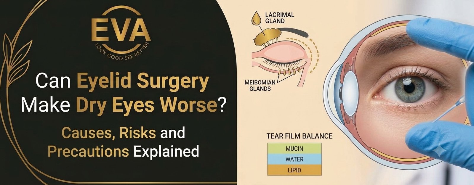 Can Eyelid Surgery Make Dry Eyes Worse? Causes, Risks and Precautions Explained